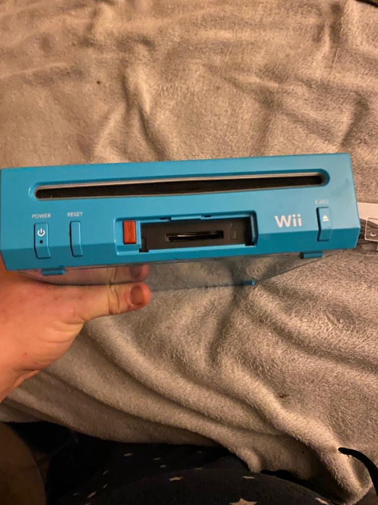 Limited Edition Blue Nintendo Wii Console PAL