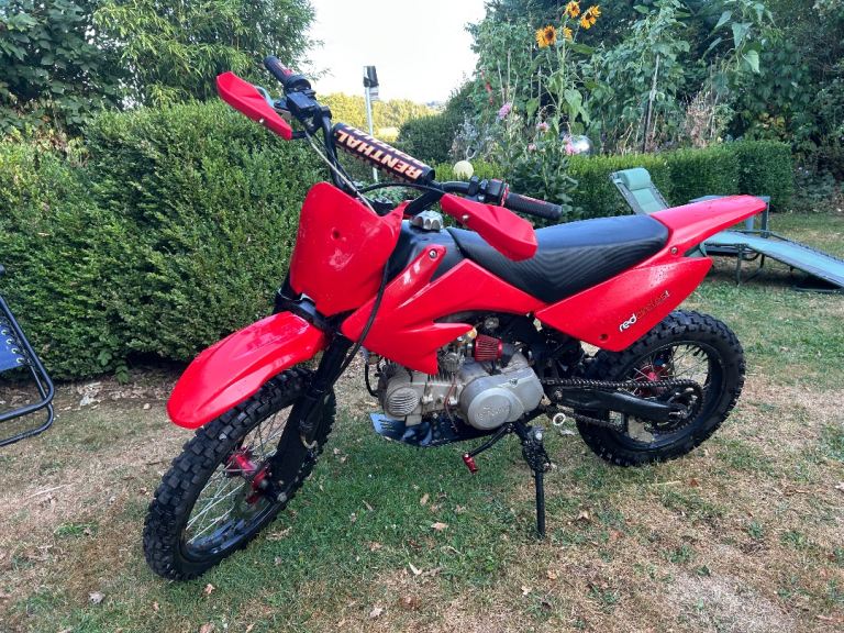 140cc 2021 big wheel pit bike whith brand new light bar 