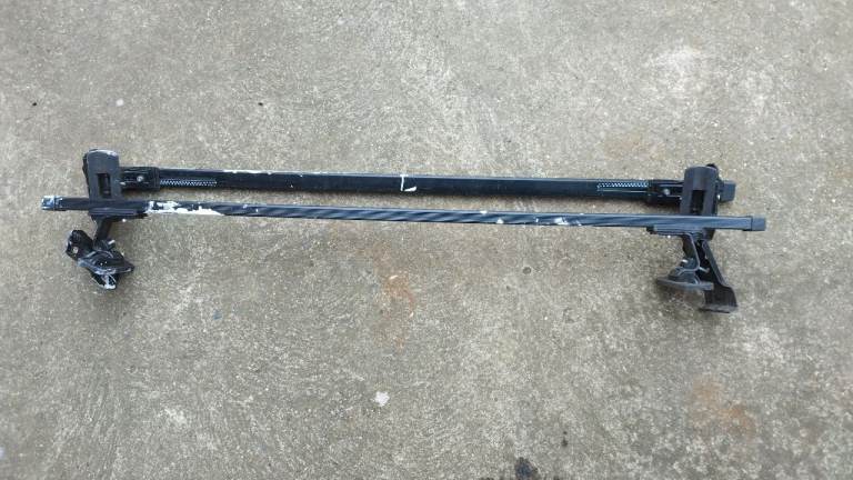 norauto bp 226 roof bars roofrack adjustable.