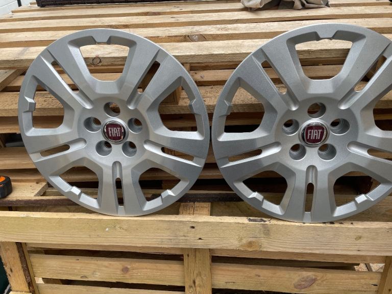 Fiat 15ich wheel trims
