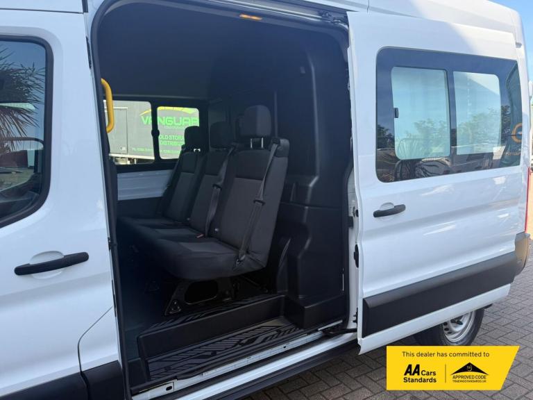 2021 Ford Transit 2.0 350 EcoBlue Leader Crew Van Double Cab 6dr Diesel Manual RWD L3 H3 Euro Com...