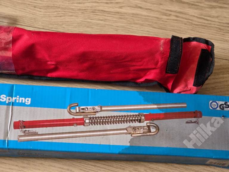 Rigid Steel Towing pole with Damping Spring