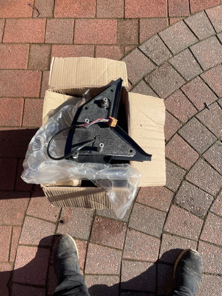 Volkswagen transporter drivers door mirror