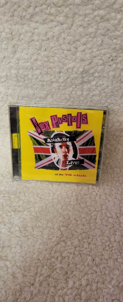 Sex Pistols Anarchy Live CD