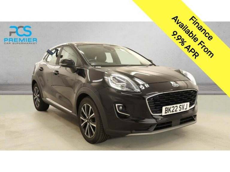 2022 Ford Puma T EcoBoost MHEV Titanium SUV HYBRID Manual