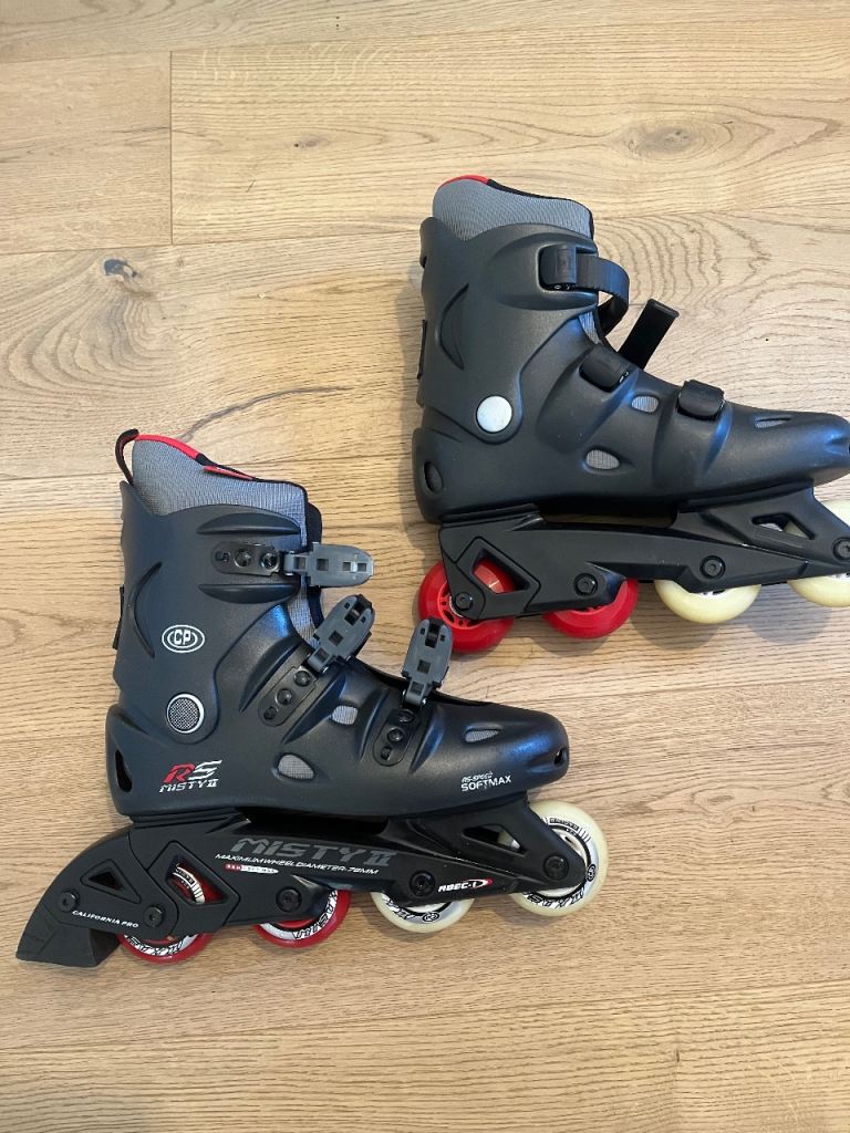MICRO RS Misty II Inline Skates – Black, Good Condition