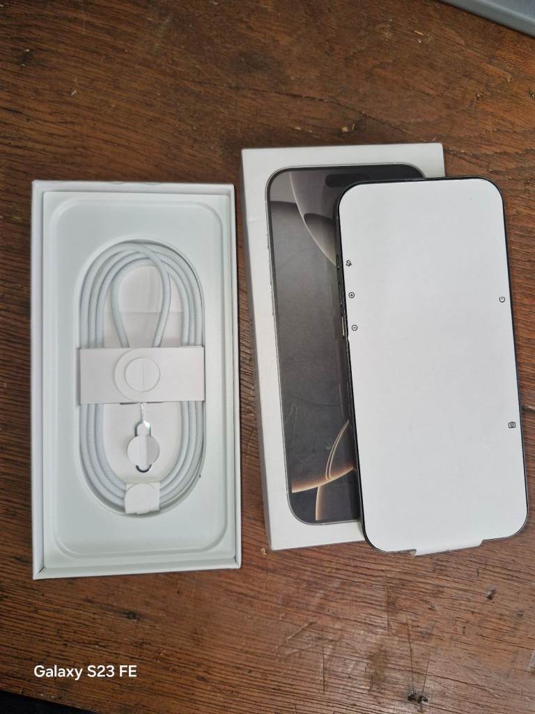 iPhone 16 Pro Max White 1TB Boxed Unlocked New Condition for Sale
