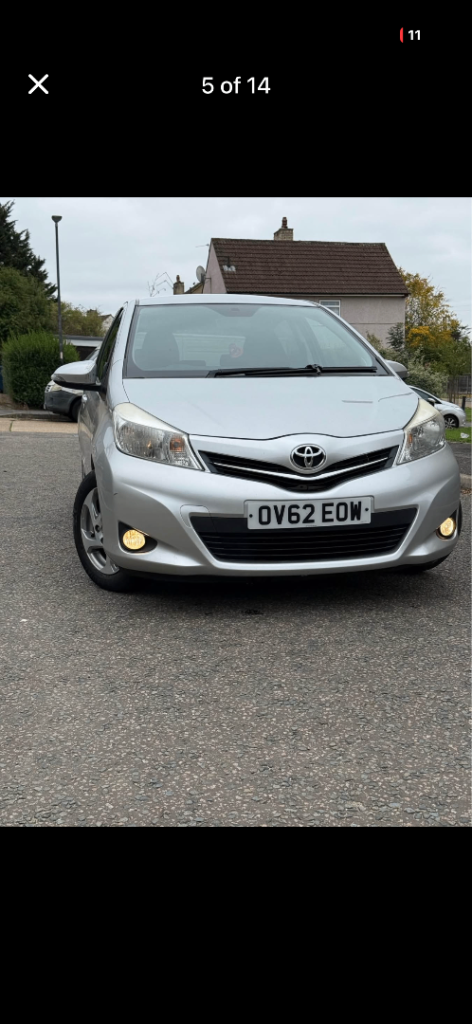 Toyota, YARIS, Hatchback, 2012, Manual, 998 (cc), 5 doors