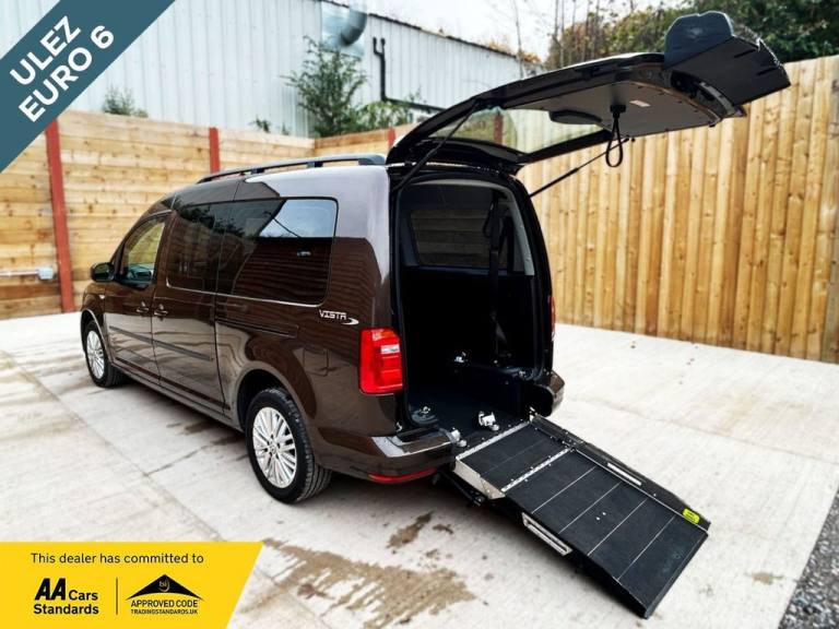 2018 Volkswagen Caddy Maxi Life 5 Seat Wheelchair Accessible Disabled Access Vehicle WAV MPV Dies...