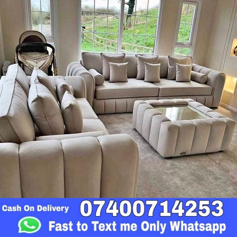 Modern Lilly Corner Sofa & 3+2 Sets – Available On Sale Now!