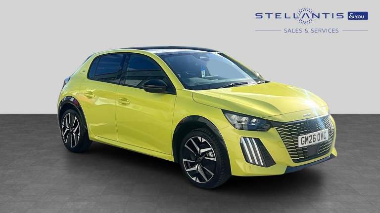 2026 Peugeot 208 1.2 Turbo GT Euro 6 (s/s) 5dr Hatchback Petrol Manual
