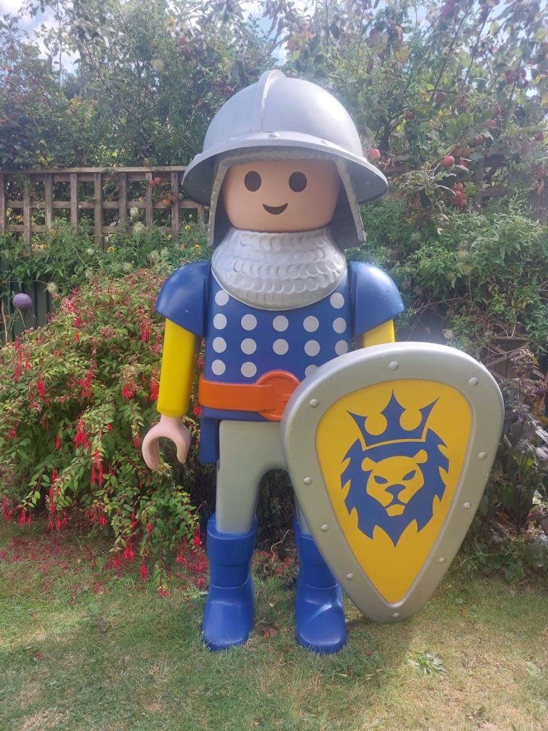 Classic Playmobil Knight Display Figure