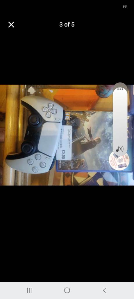Sony PlayStation 5 Console with Controller and Games – Good Condition