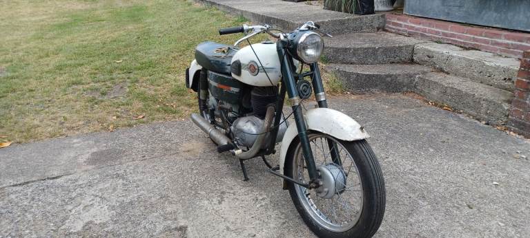 Francis Barnet Motorbike