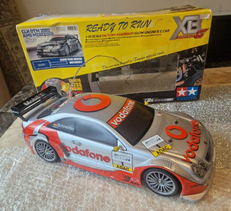 Expert Build Tamiya 1/10 Scale Nitro RC Car TGS Chassis with FS-12SS Engine w. Transmitter