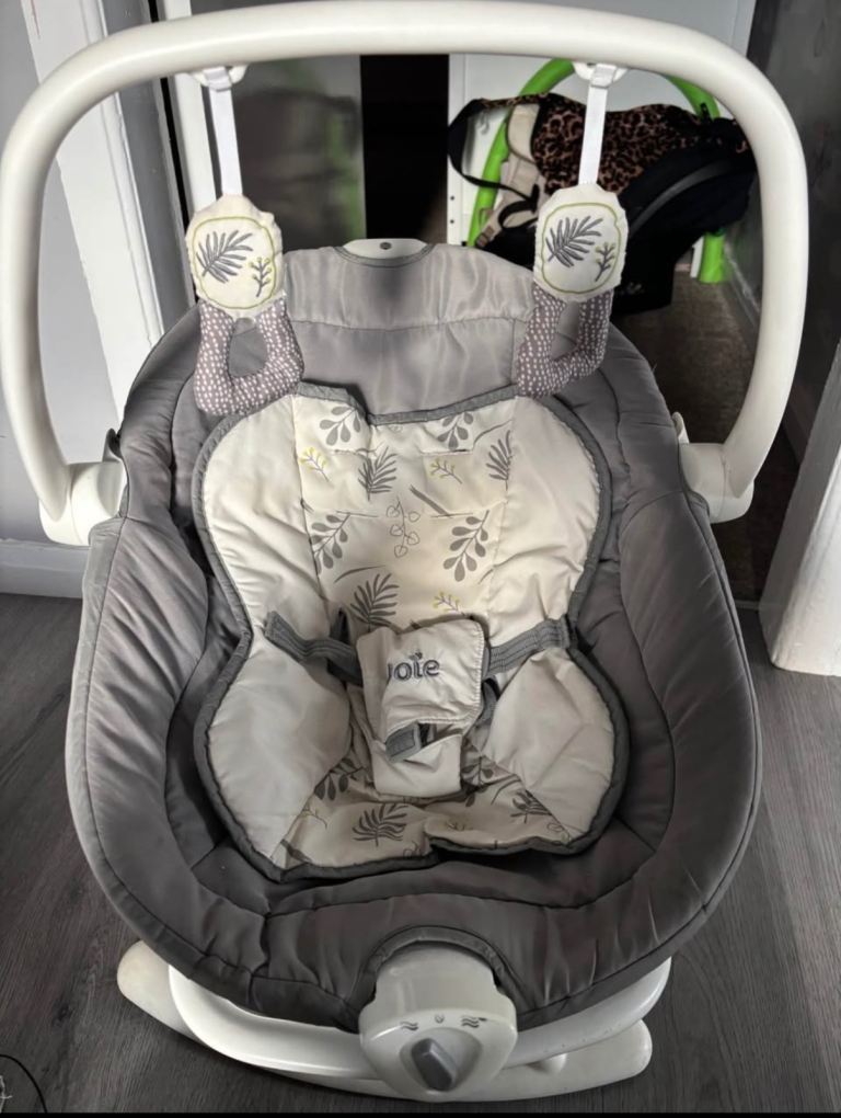 image for Joie Emeri 2-in-1 Baby Swing and Rocker Fern