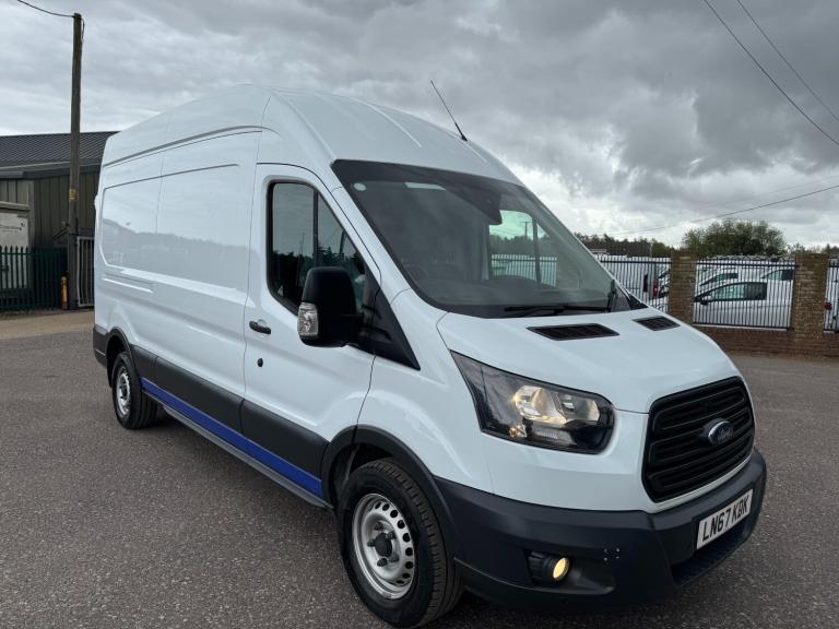 2017 Ford Transit 350 2.0 TDCi L3 H2 LWB Van FWD FSH AIR CON LOW MILES PARKING SENSORS PANEL VAN ...