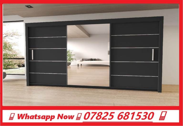 Chicago Wardrobe with Mirror – Latest Model & Discounted Price