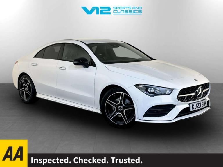 2023 Mercedes-Benz CLA 1.3 CLA180h MHEV AMG Line (Premium) Coupe 7G-DCT Euro 6 (s/s) 4dr Saloon H...