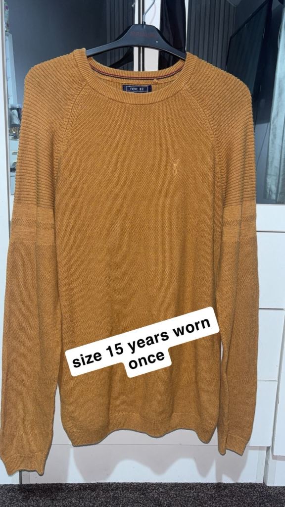 image for size 15 years boys jumper 