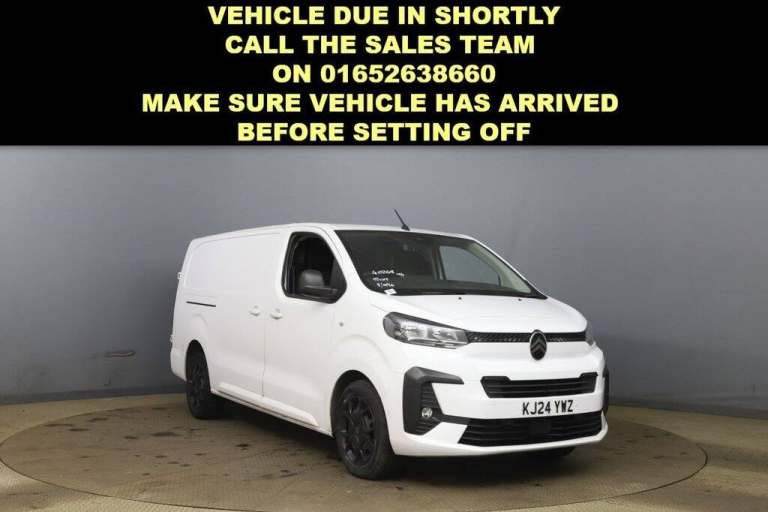 2024 Citroen Dispatch 1.5 BlueHDi 120ps Van Driver PANEL VAN DIESEL Manual
