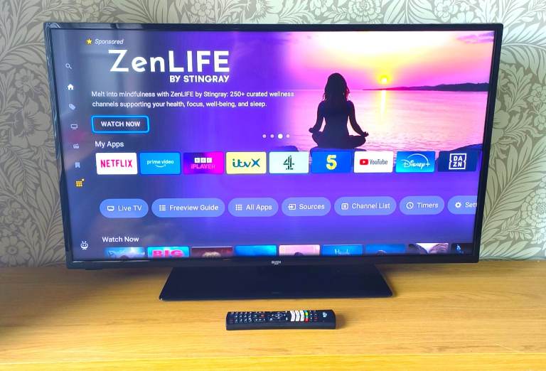 Bush 40 inch TiVo SMART TV Full HD 1080p HDR10 Alexa Dolby WIFI HDMI USB