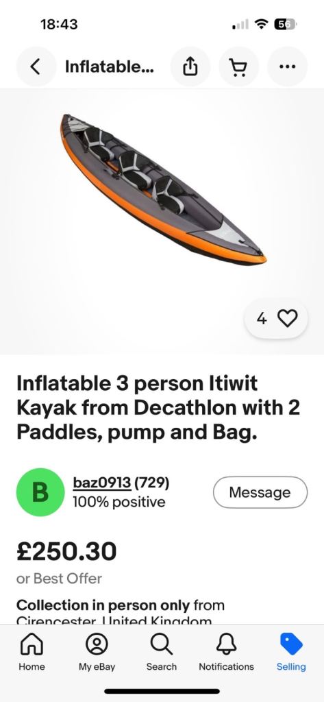 2 Itiwit Kayaks 