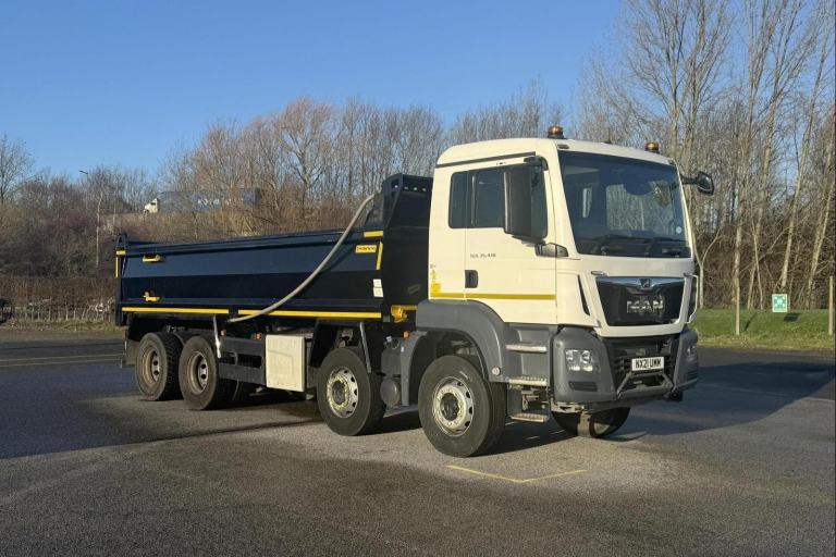 2021 21 plate MAN TGS 35.430 32t 8×4 Tipper