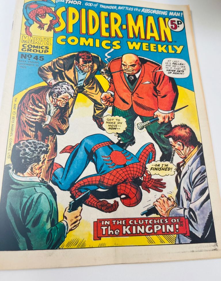 Marvel UK - Spider-Man Comics Weekly #45