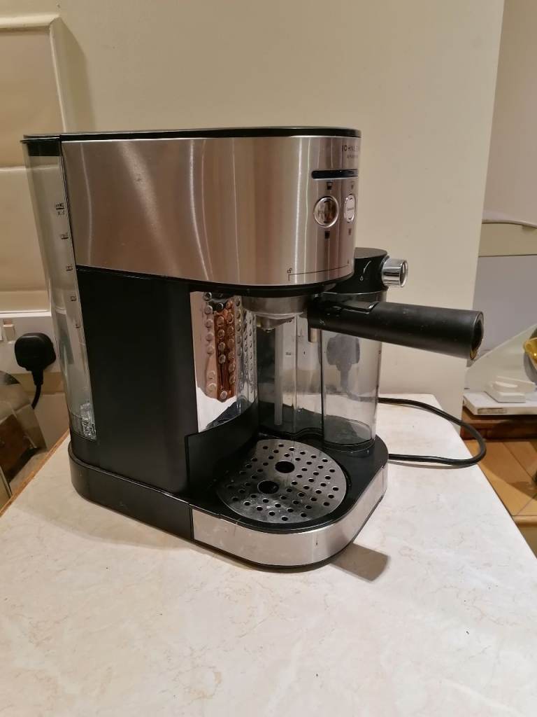 image for John Lewis Expresso Coffee machine with milk frother
