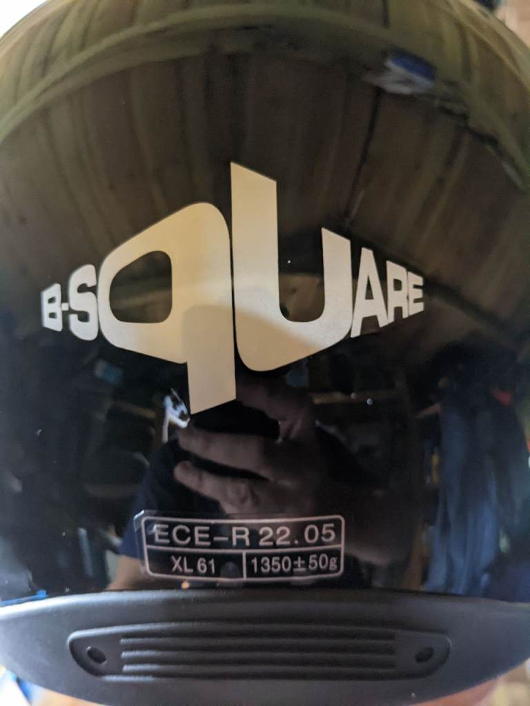 Two helmets for sale one boxed open face and one trail/Moto x