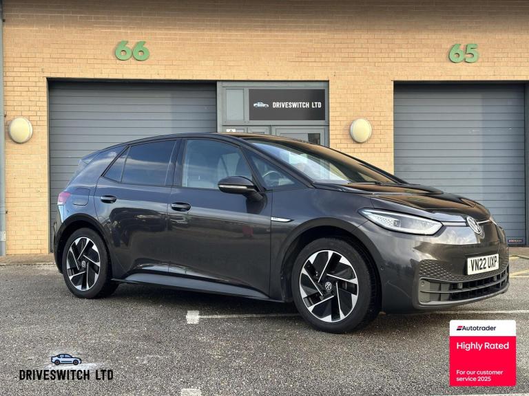 2022 Volkswagen ID.3 Pro Performance 58kWh Family Hatchback 5dr Electric Auto (204 ps) Hatchback ...