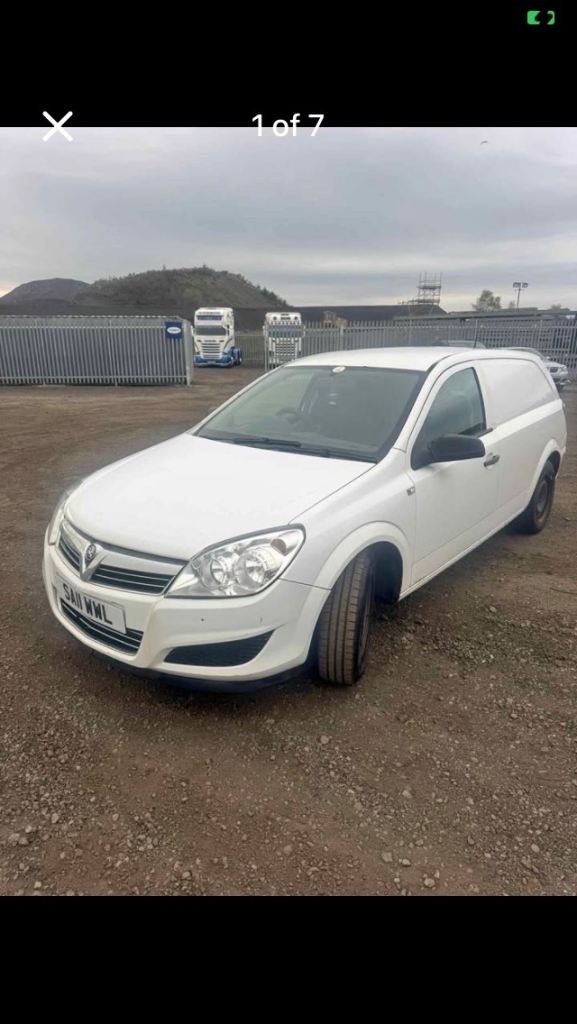 Vauxhall, ASTRAVAN, Car Derived Van, 2011, Manual, 1686 (cc)