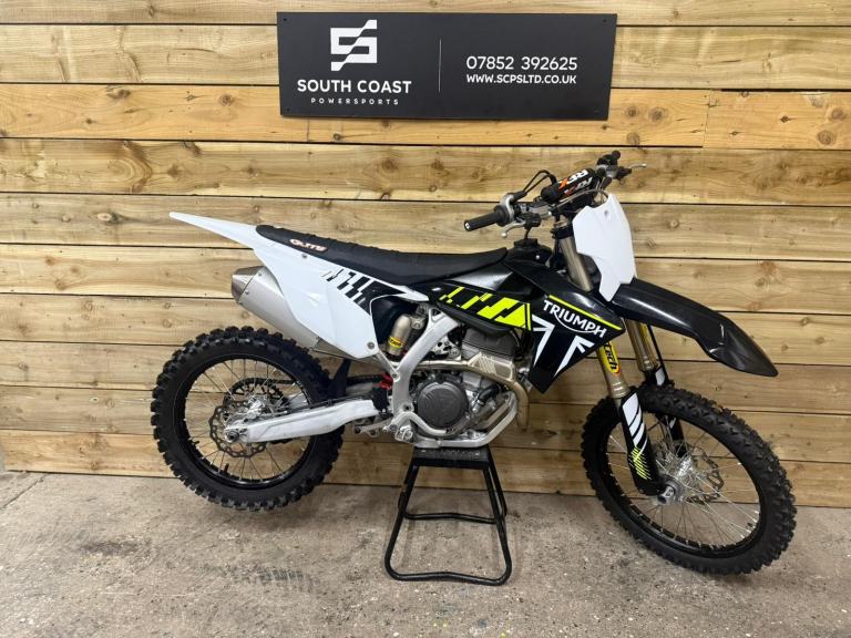 TRIUMPH TF 250-X 2024 MOTOCROSS BIKE BEST MAINTAINED BIKE ON THE MARKET 