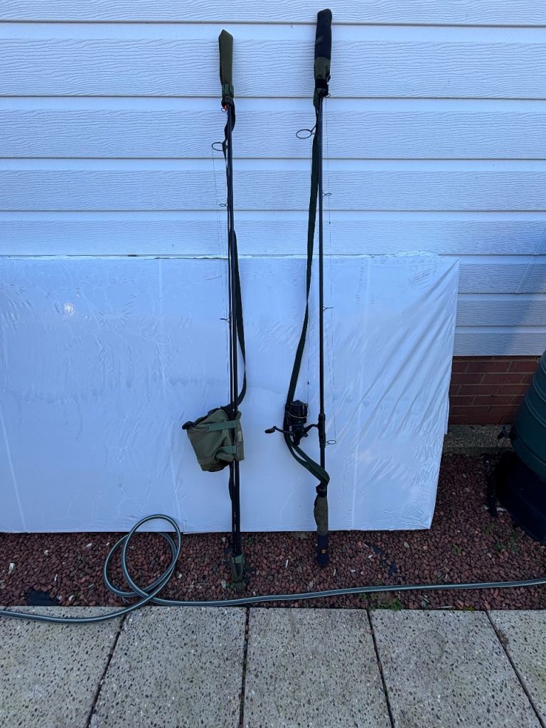 Fox carp rods with reels