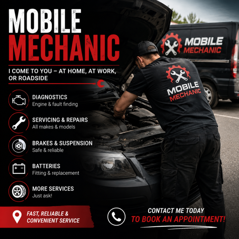 Mobile mechanic