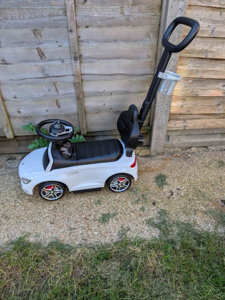 Push along mercedes car