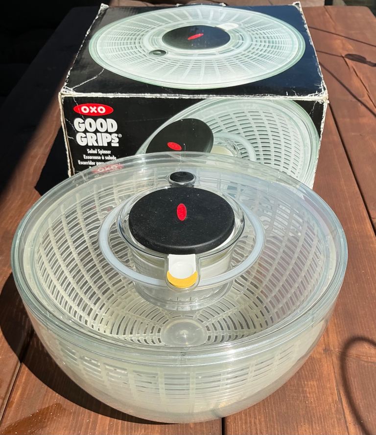 OXO Good Grips Salad Spinner (Model 1060637) – Excellent Condition – £10 (RRP £32.50)