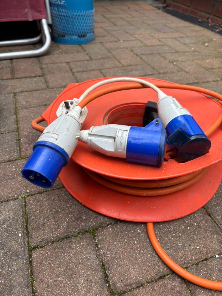 240V Mains Hookup Caravan Extension Lead (3 available)