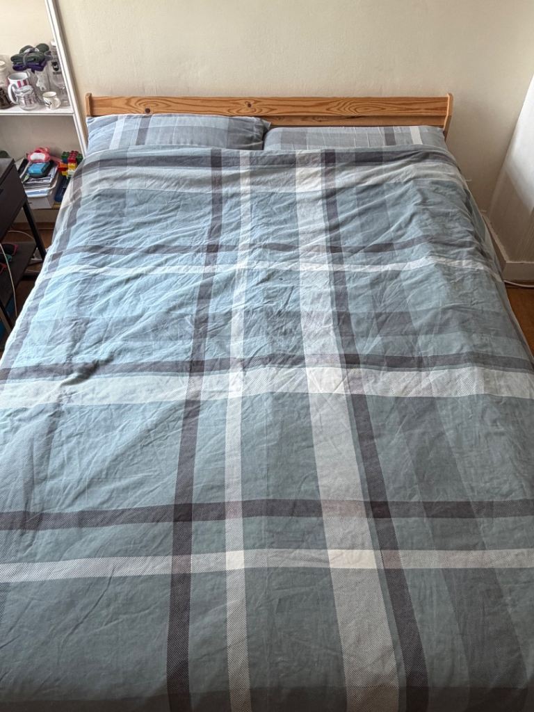 Double bed frame - IKEA NEIDEN
