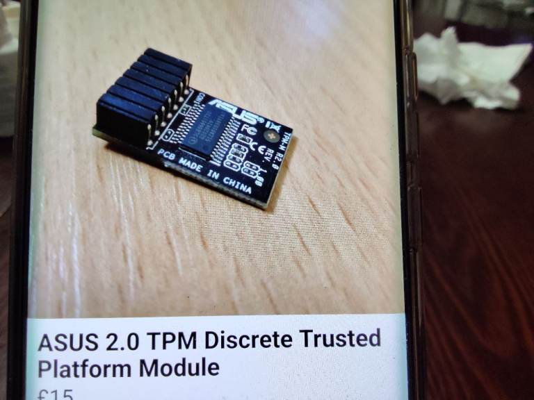 2.0 TPM Discrete Trusted Platform Module 