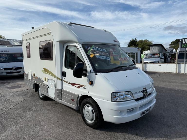 Autocruise Valentine 2 Berth Peugeot Boxer DIESEL MANUAL 2003