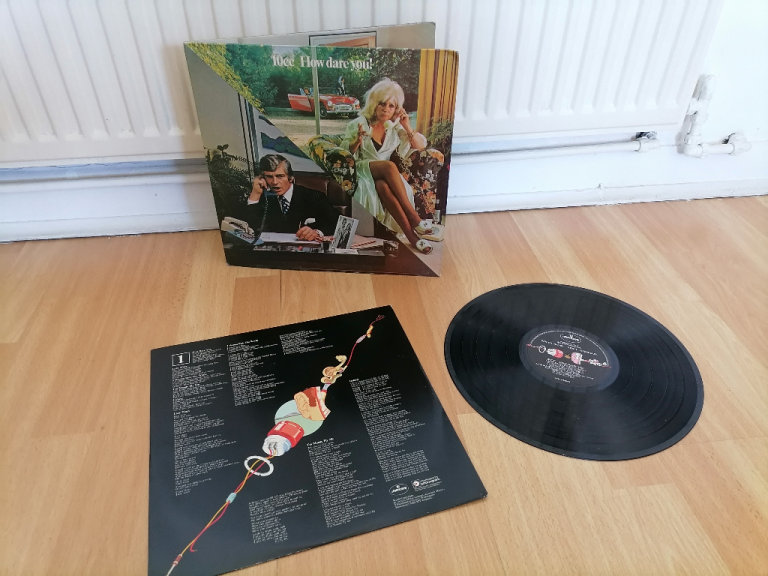image for Rare Original 10cc 1975 UK Vinyl LP : HOW DARE YOU! 9102 501 Super De Luxe. .Mercury. Ex Cond . 