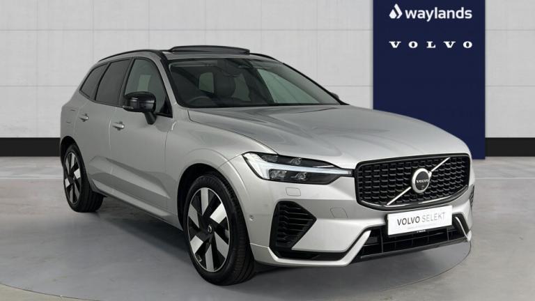 2025 Volvo XC60 Ultra, T8 AWD Plug-in hybrid, Electric/Petrol, Dark Estate Petrol Parallel PHEV A...