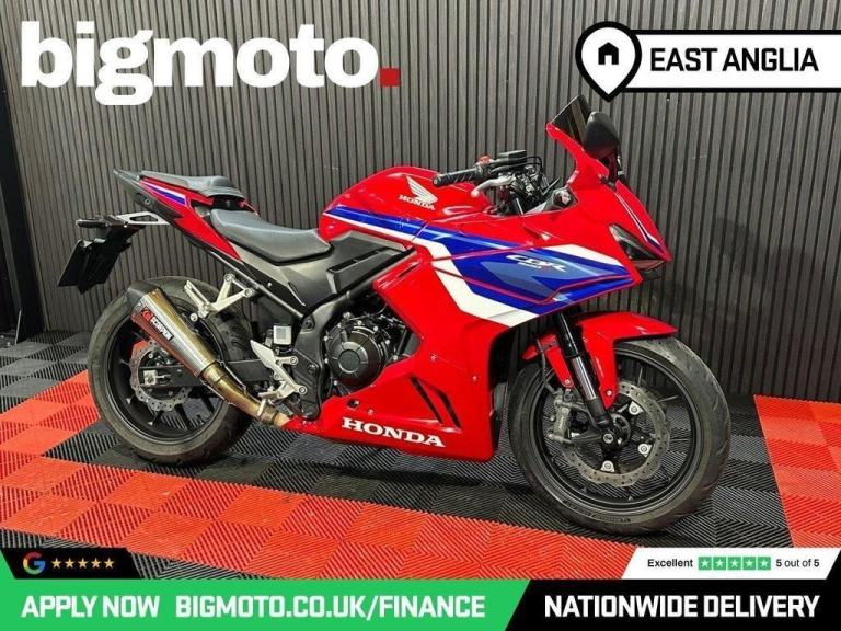 2024 24 HONDA CBR500R FINANCE SPECIALISTS APPLY NOW