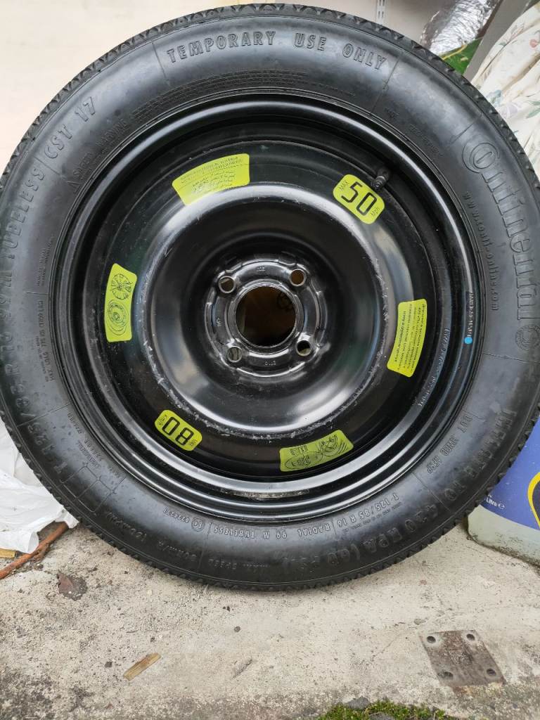 Space saver spare wheel