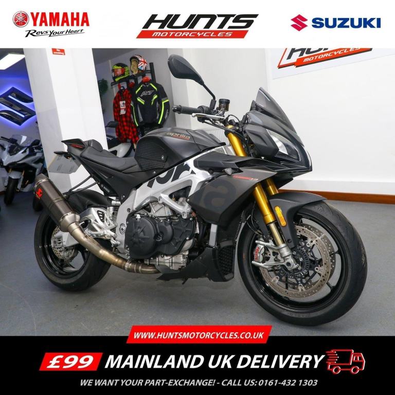 2020, '20 Aprilia Tuono 1100 V4 Factory. Akrapovic Pipe. Stunning Bike. £9,495