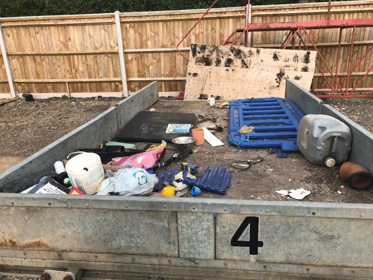 Bateson drop side trailer 