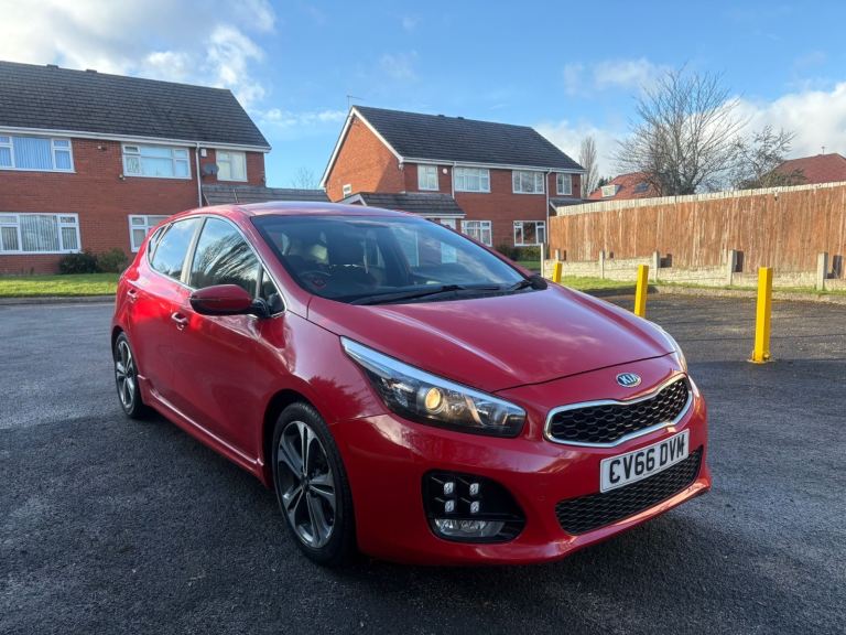 2016 (66) KIA CEED 1.6 CRDI GT LINE 6 SPEED MANUAL EURO 6 ULEZ