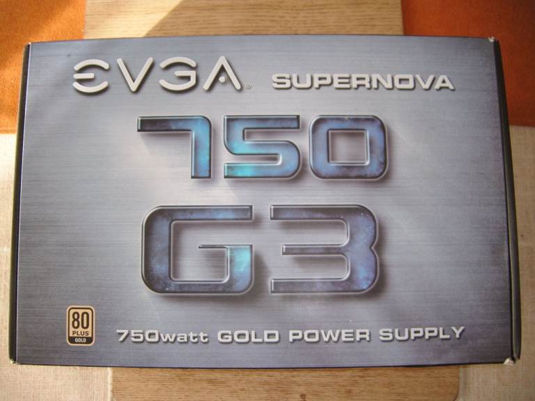 EVGA SuperNOVA 750 G3 750W Gold Power Supply – unused new